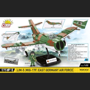 Lim-5 ( MiG-17F ) 575 Kl. 1:32East Germany Air Force HC WWII
